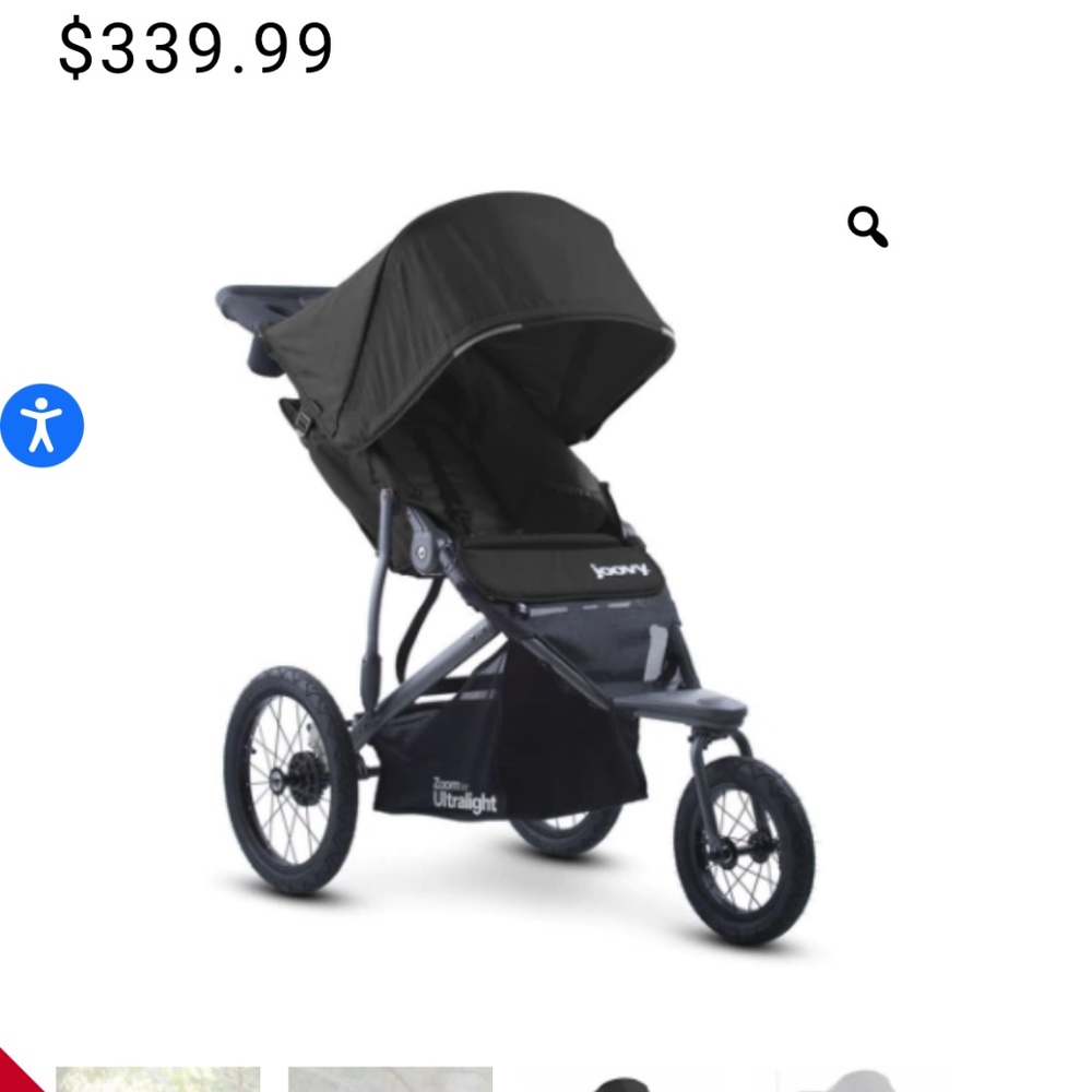 Joovy 360 ultralight jogging stroller